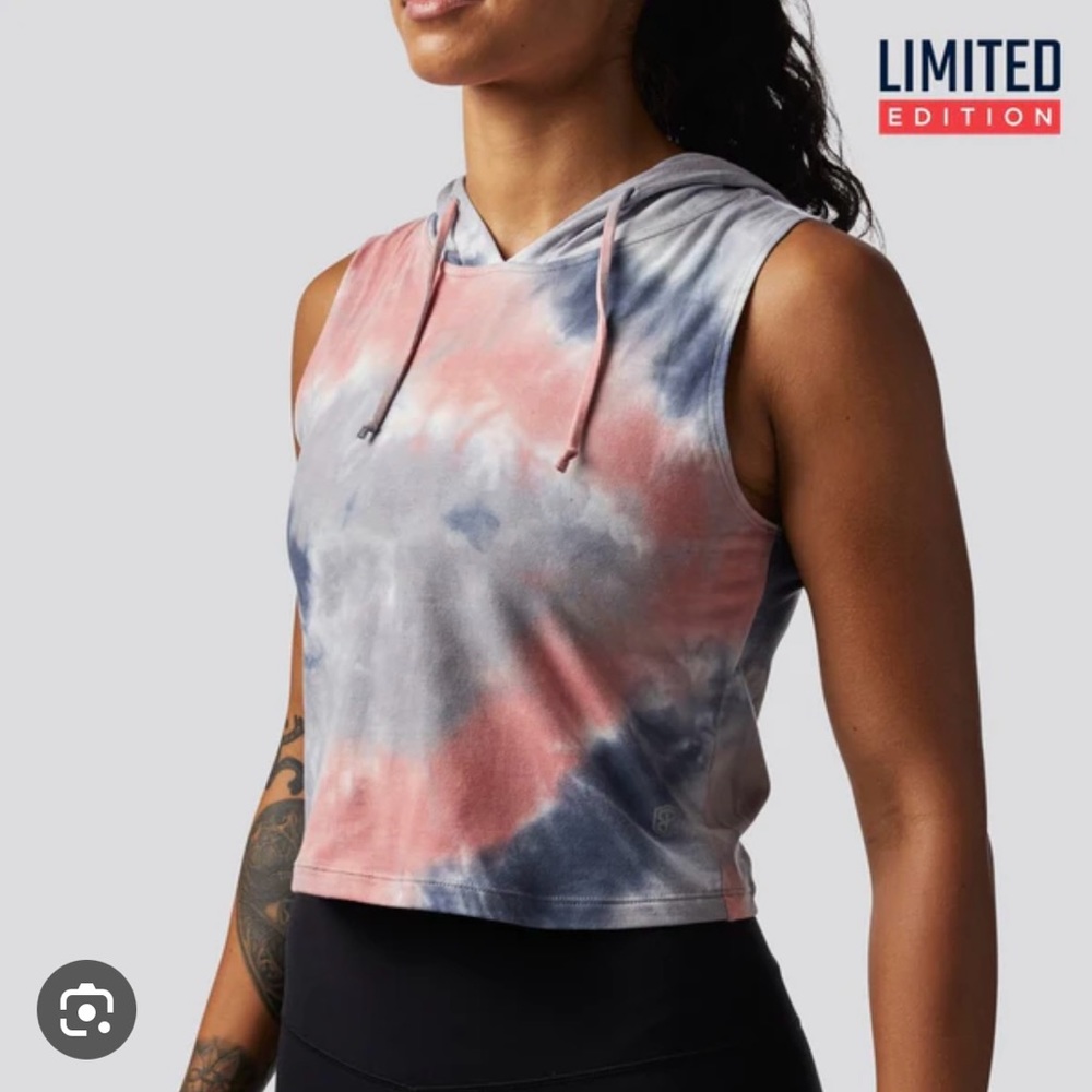 Born Primitive Tie-Dye Tank Top - Pink and Blue